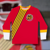 Gaoranger Gao Red Sleeve Shirt (Full Print) Custom Graphic Art Cosplay Shirts Rangers Retro Vintage 90s