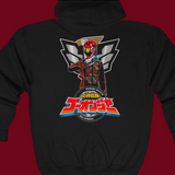 Go-Onger Full Zip Hoodie Custom Graphic Art Cosplay Shirts Rangers Retro Vintage 90s