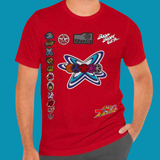 Boonboomger Champion Tee Custom Graphic Art Cosplay Shirts Rangers Retro Vintage 90s