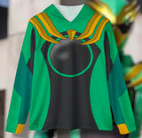 Gozyuger Green Ranger Hoodie (Full Print) Super Sentai Custom Lightweight, Breathable, Workout, Pull over, Fitness, Retro