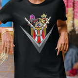 Zenkai Tee Super Sentai T Shirt Custom Graphic Art Cosplay Shirts Rangers Retro Vintage 90s