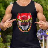 Dino Blaster Tank Super Sentai T Shirt Custom Graphic Art Cosplay Shirts Rangers Retro Vintage 90s