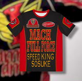 Go-Onger Red Tee (Full Print) Super Sentai T Shirt Custom Graphic Art Cosplay Shirts Power Rangers Retro Vintage 90s