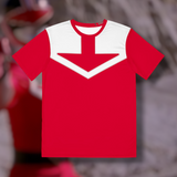 Timeranger Red Tee (Full Print) Super Sentai T Shirt Custom Graphic Art Cosplay Shirts Power Rangers Retro Vintage 90s