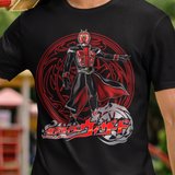 Kamen Rider Wizard Tee Custom Graphic Art Cosplay Shirts Rangers Retro Vintage 90s